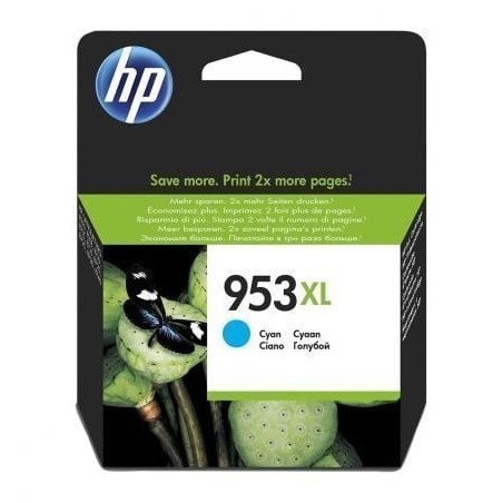 Cartucho de Tinta Original HP nº953 XL Alta Capacidad- Cian