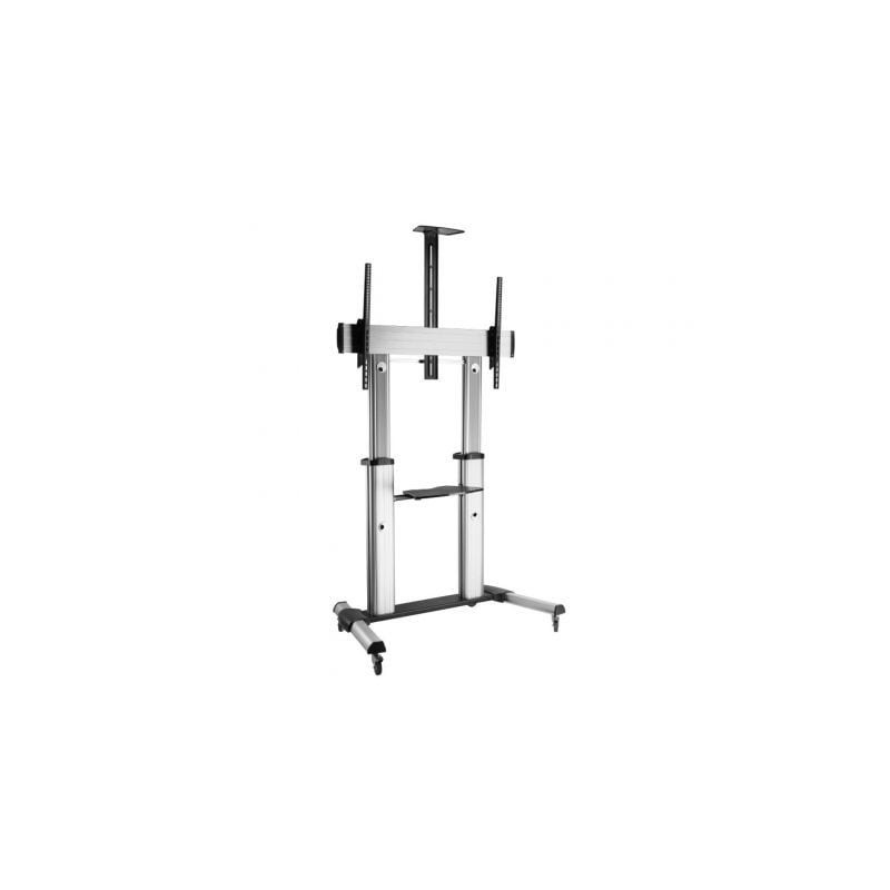 Soporte de Suelo Inclinable con Ruedas Fonestar STS-40106P para TV de 60-100'- hasta 100kg