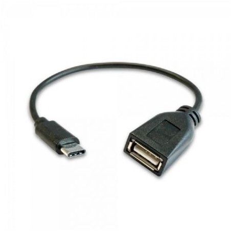Cable USB 2.0 3GO C135- USB Tipo-C Macho - USB Hembra- 20cm- Negro