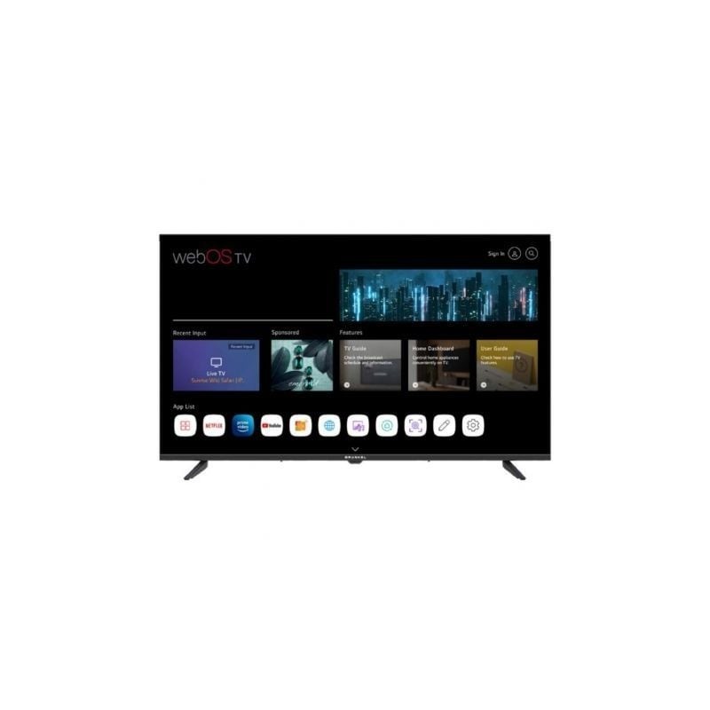 Televisor Grunkel LED-4300PBW 43'- 4K- Smart TV- WiFi