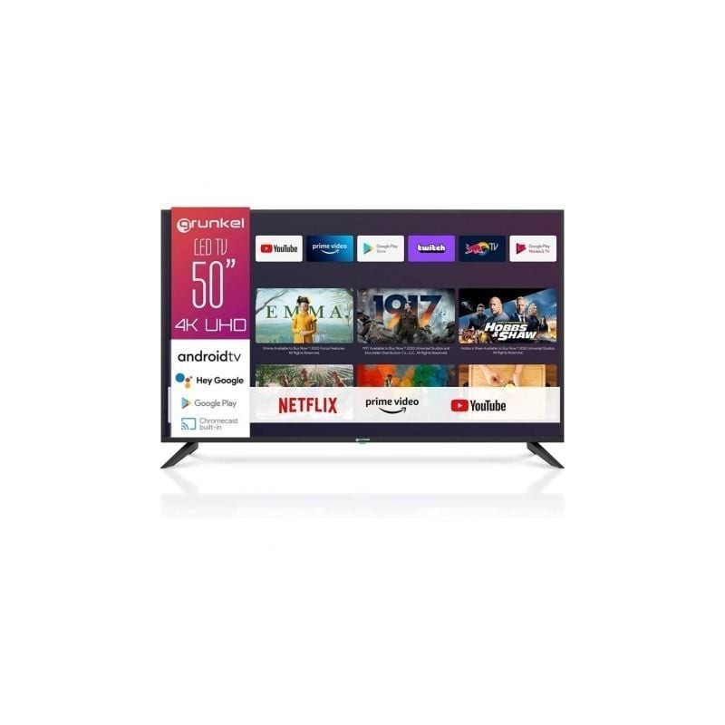 Televisor Grunkel LED-5022GOO 50'- Ultra HD 4K- Smart TV- WiFi