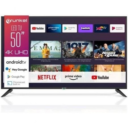 Televisor Grunkel LED-5022GOO 50'- Ultra HD 4K- Smart TV- WiFi