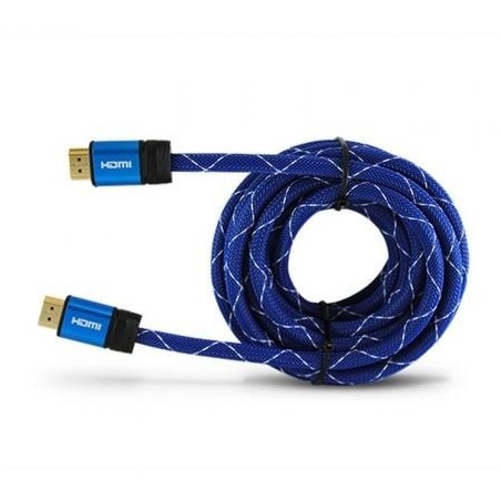 Cable HDMI 2.0 4K 3GO CHDMI52- HDMI Macho - HDMI Macho- 5m- Azul