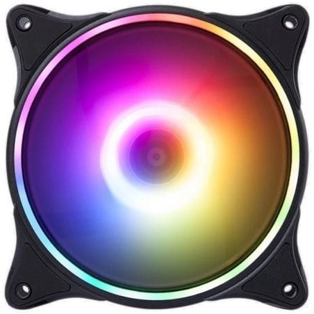 Ventilador Hiditec N18 ARGB- 12cm- Negro