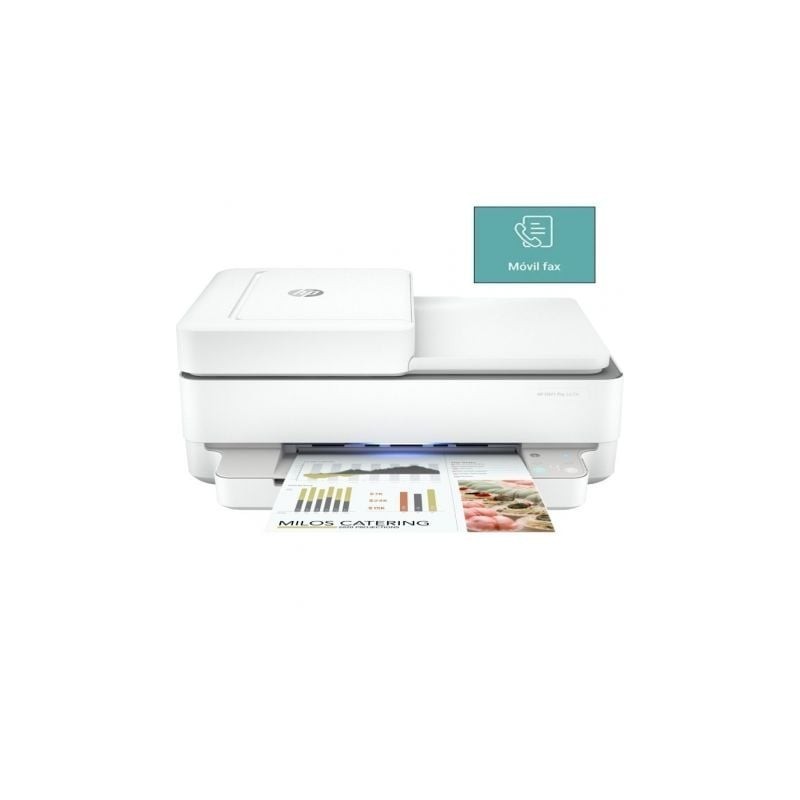 Multifunción HP Envy 6420e WiFi- Fax Móvil- Dúplex- ADF- Blanca