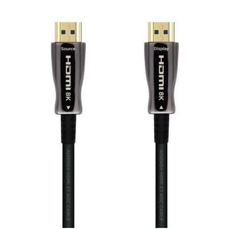 Cable HDMI 2.1 AOC 8K Aisens A153-0522- HDMI Macho - HDMI Macho- 60m- Negro