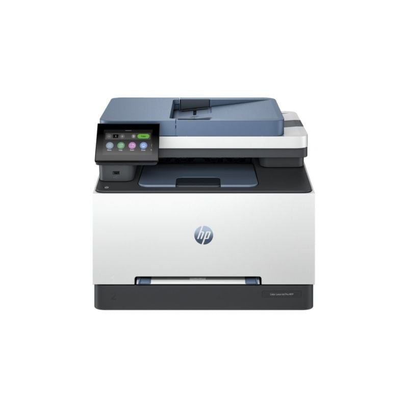 Multifunción Láser Color HP LaserJet Pro MFP 3302FDN Fax- Dúplex- Blanca y Azul