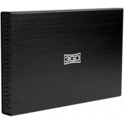 Caja Externa para Disco Duro de 2.5' 3GO HDD25BK12- USB 2.0
