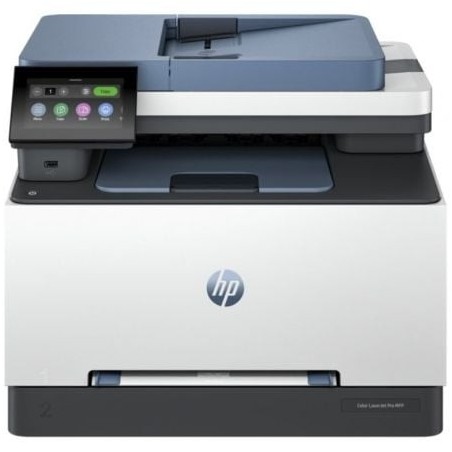 Multifunción Láser Color HP Laserjet Pro MFP 3302FDW WiFi- Fax- Dúplex- ADF- Blanca y Azul