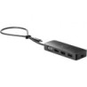 Docking USB 3.0 Tipo-C HP USB-C Travel G2- 2xUSB- 1xHDMI- 1xVGA- Negro
