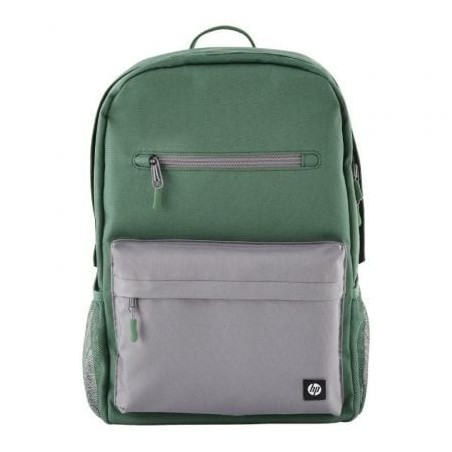 Mochila HP 7J595AA Campus para Portátiles hasta 15.6'- Verde y Gris