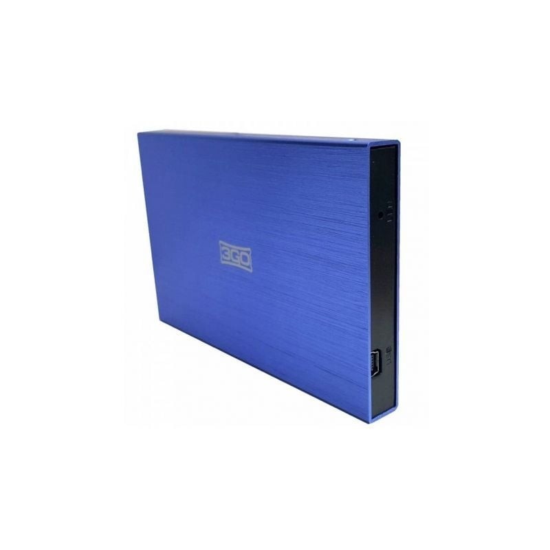 Caja Externa para Disco Duro de 2.5' 3GO HDD25BL13- USB 2.0