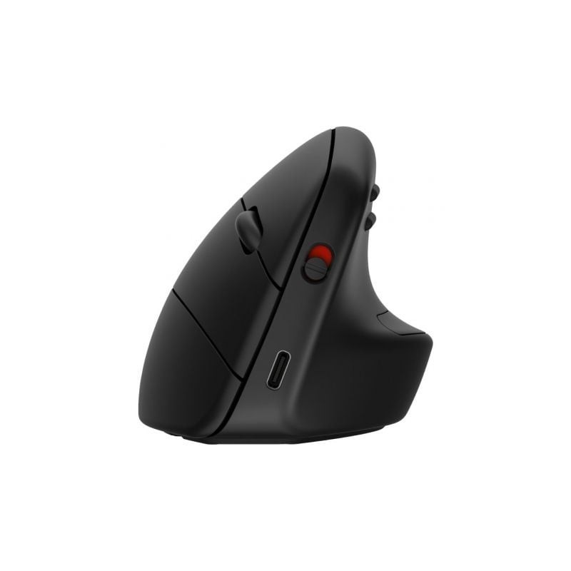 Ratón Ergonómico Inalámbrico por Bluetooth- 2.4GHz HP 925- Batería Recargable- Hasta 1200 DPI- Negro