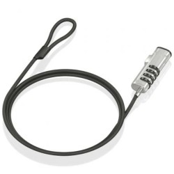 Cable de Seguridad Tipo NANO para Portátiles Aisens ASLK-D50N05-BK- 1.5m