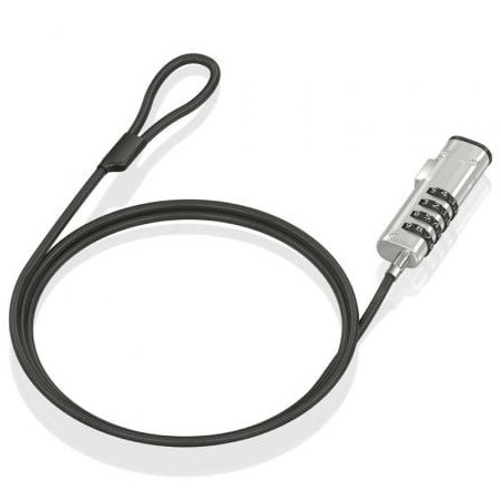Cable de Seguridad Tipo NANO para Portátiles Aisens ASLK-D50N05-BK- 1.5m