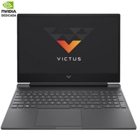 Portátil Gaming HP Victus 16-S0007NS Ryzen 7 7840HS- 16GB- 512GB SSD- GeForce RTX 4050- 16.1'- Sin Sistema Operativo