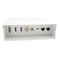 Caja de Conexiones Aisens A127-0720- VGA - 2x HDMI - Jack 3.5 - USB Tipo-C - USB - 2x RJ45