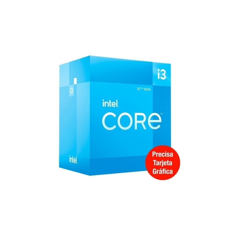 Procesador Intel Core i3-12100F 3.30GHz Socket 1700