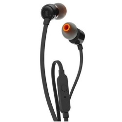 Auriculares Intrauditivos JBL Tune 110- con Micrófono- Jack 3.5- Negros