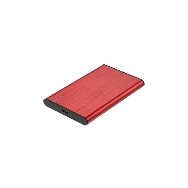 Caja Externa para Disco Duro de 2.5' Aisens ASE-2525RED- USB 3.1- Sin tornillos