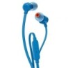 Auriculares Intrauditivos JBL Tune 110- con Micrófono- Jack 3.5- Azules