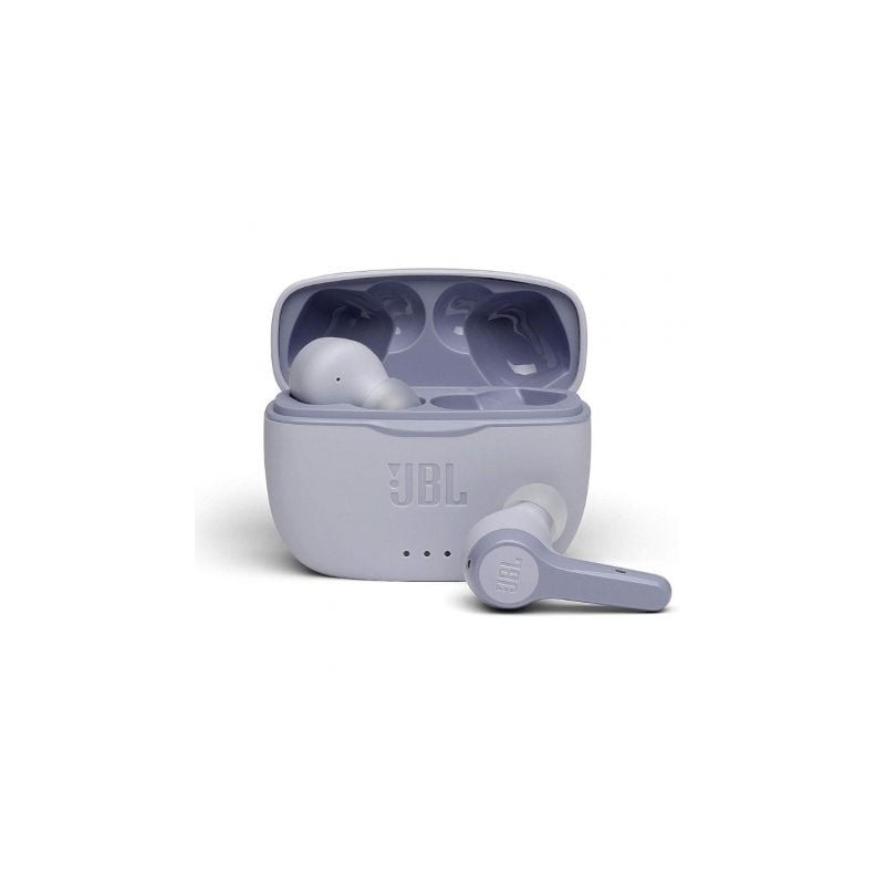 Auriculares Bluetooth JBL Tune 215 TWS con estuche de carga- Autonomía 5h- Purpura