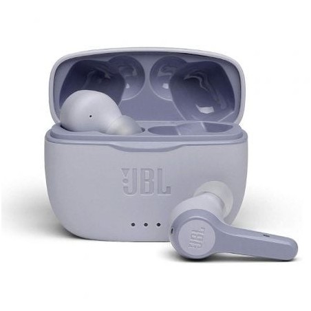 Auriculares Bluetooth JBL Tune 215 TWS con estuche de carga- Autonomía 5h- Purpura