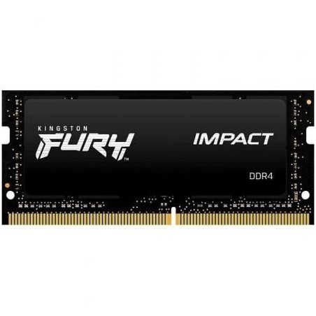 Memoria RAM Kingston FURY Impact 8GB- DDR4- 2666MHz- 1.2V- CL15- SODIMM