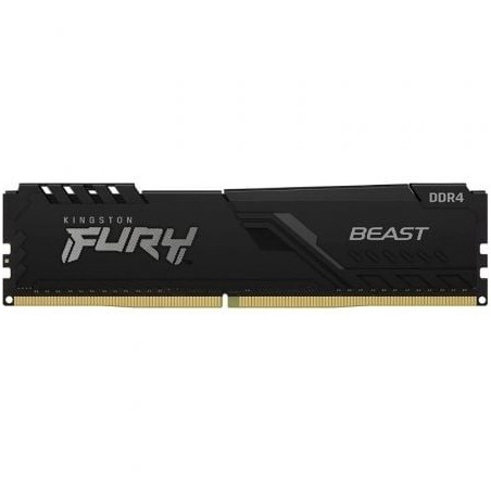 Memoria RAM Kingston FURY Beast 16GB- DDR4- 2666MHz- 1.2V- CL16- UDIMM