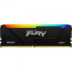 Memoria RAM Kingston FURY Beast RGB 16GB- DDR4- 3200MHz- 1.35V- CL16- DIMM