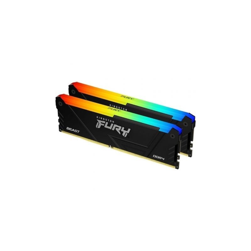 Memoria RAM Kingston FURY Beast RGB 2 x 16GB- DDR4- 3200MHz- 1.35V- CL16- DIMM