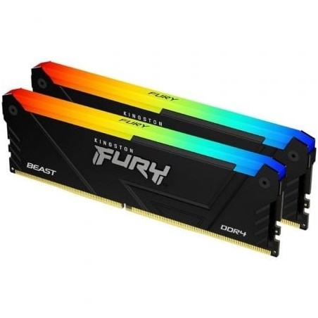 Memoria RAM Kingston FURY Beast RGB 2 x 16GB- DDR4- 3200MHz- 1.35V- CL16- DIMM