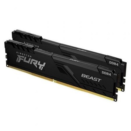 Memoria RAM Kingston FURY Beast 2 x 16GB- DDR4- 3200MHz- 1.35V- CL16- DIMM