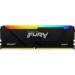 Memoria RAM Kingston FURY Beast RGB 8GB- DDR4- 3200MHz- 1.35V- CL16- DIMM