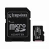 Tarjeta de Memoria Kingston CANVAS Select Plus 256GB microSD XC con Adaptador- Clase 10- 100MBs