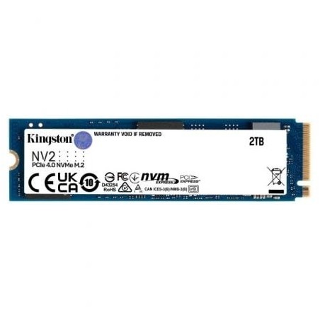 Disco SSD Kingston NV2 2TB- M.2 2280 PCIe 4.0 NVMe