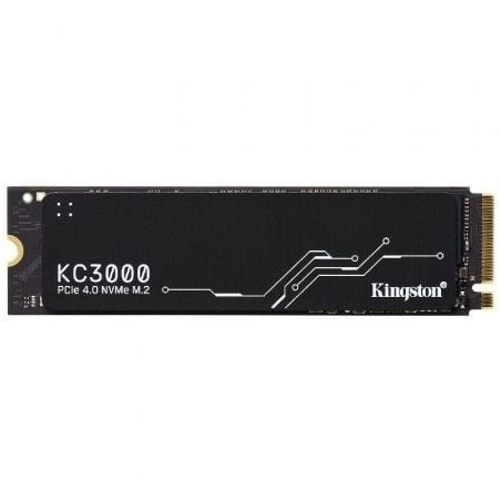 Disco SSD Kingston KC3000 2TB- M.2 2280 PCIe 4.0- con Disipador de Calor- Full Capacity