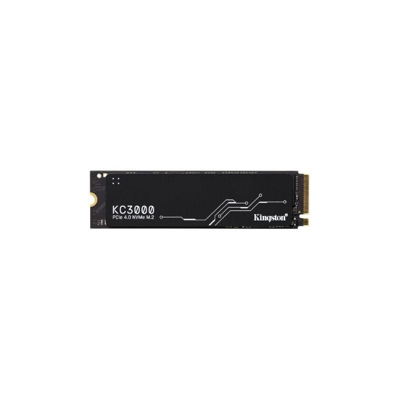 Disco SSD Kingston KC3000 512GB- M.2 2280 PCIe 4.0- con Disipador de Calor- Full Capacity