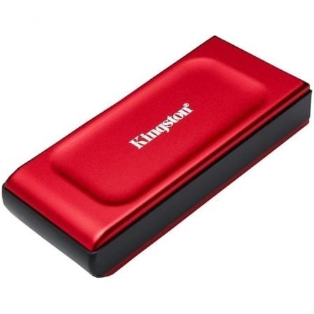 Disco Externo SSD Kingston XS1000 1TB- USB 3.2- Rojo