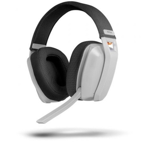 Auriculares Gaming Inalámbricos con Micrófono Krom Kanji- Bluetooth- USB 2.0- Blancos