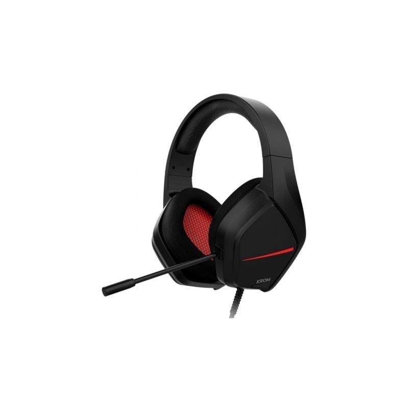Auriculares Gaming con Micrófono Krom Kopa Move- Jack 3.5- Negros
