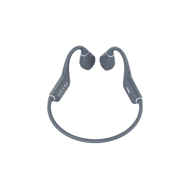 Auriculares Inalámbricos Deportivos de Conducción Ósea Leotec Osea Kuri- con Micrófono- Bluetooth- Grises