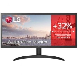 Monitor Profesional Ultrapanorámico LG UltraWide 26WQ500-B 25.7'- WFHD- Negro