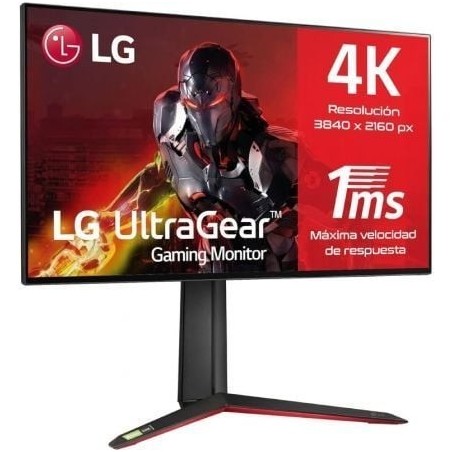 Monitor Gaming LG UltraGear 27GP95RP-B 27'- 4K- 1ms- 160Hz- IPS- Regulable en altura- Negro