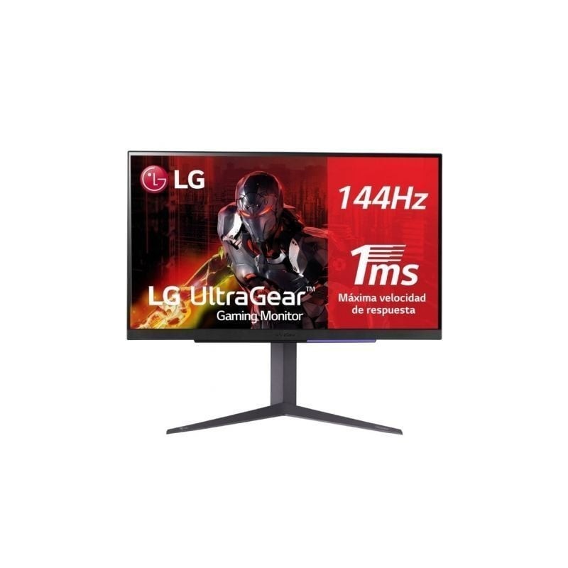Monitor Gaming LG UltraGear 27GR93U-B 27'- 4K- 1ms- 144Hz- IPS- Regulable en altura- Negro