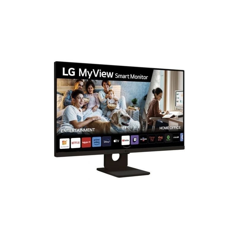 Smart Monitor LG MyView 32SR50F-B 31.5'- Full HD- Smart TV- Multimedia- Negro