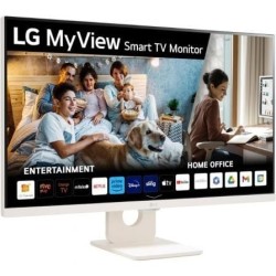 Smart Monitor LG MyView 32SR50F-W 31.5'- Full HD- Smart TV- Multimedia- Blanco