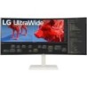 Monitor Profesional Ultrapanorámico Curvo LG UltraWide 38WR85QC-W 37.5'- WQHD+- Multimedia- Blanco