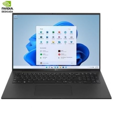 Portátil LG Gram 17Z90R-E.AD78B Intel Core i7-1360P- 32GB- 1TB SSD- GeForce RTX 3050- 17'- Win11