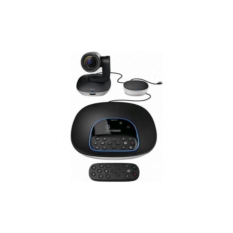 Sistema de  Videoconferencia Logitech Group- Enfoque Automático- Full HD